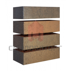 Кирпич керамический Флеш Сланец с песком (250х120х65)