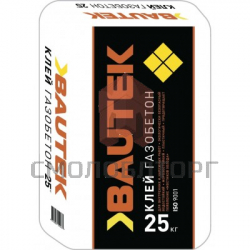 Клей для блоков "Bautek" Газобетон 25кг