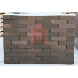 Кирпич с флеш обжигом Графит 1НФ — Гладкий