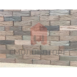 Кирпич с флеш обжигом Графит 1НФ — Старый Дуб