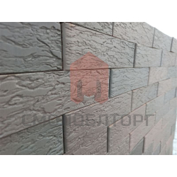 Кирпич облицовочный с флеш обжигом Графит 1НФ — Лава