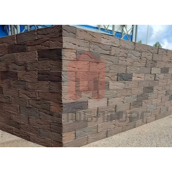 Кирпич облицовочный с флеш обжигом Графит 1НФ — Старый Дуб