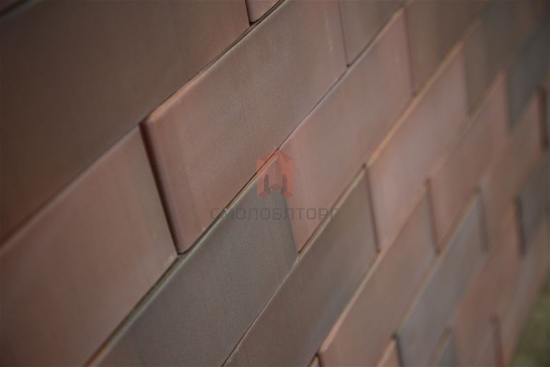 Кирпич облицовочный с флеш обжигом Готика 1,4НФ — Гладкий