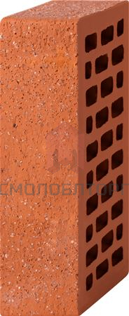Кирпич лицевой красный старая стена, с песком 1NF