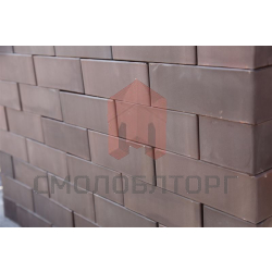 Кирпич облицовочный с флеш обжигом Графит 1,4НФ — Гладкий