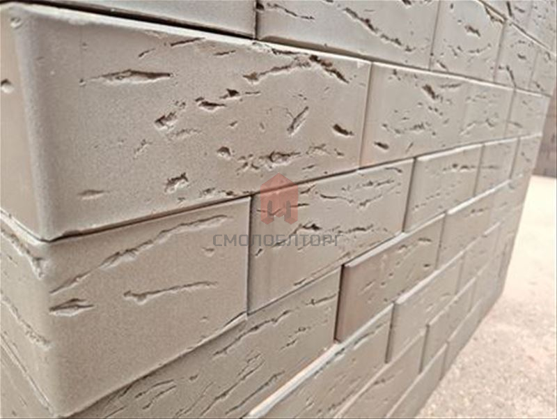 Кирпич облицовочный с флеш обжигом Графит 1,4НФ — Старый Дуб