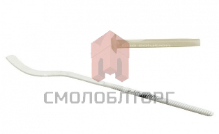 Кронштейн с дюбелем плоский (7х300)