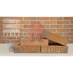 Кирпич облицовочный ТЕРЕКС | Коралл торкрет 1 NF