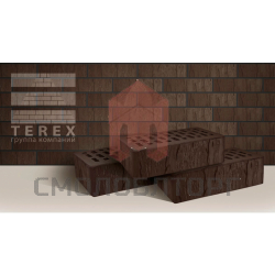 Кирпич облицовочный ТЕРЕКС | Какао шале 1 NF